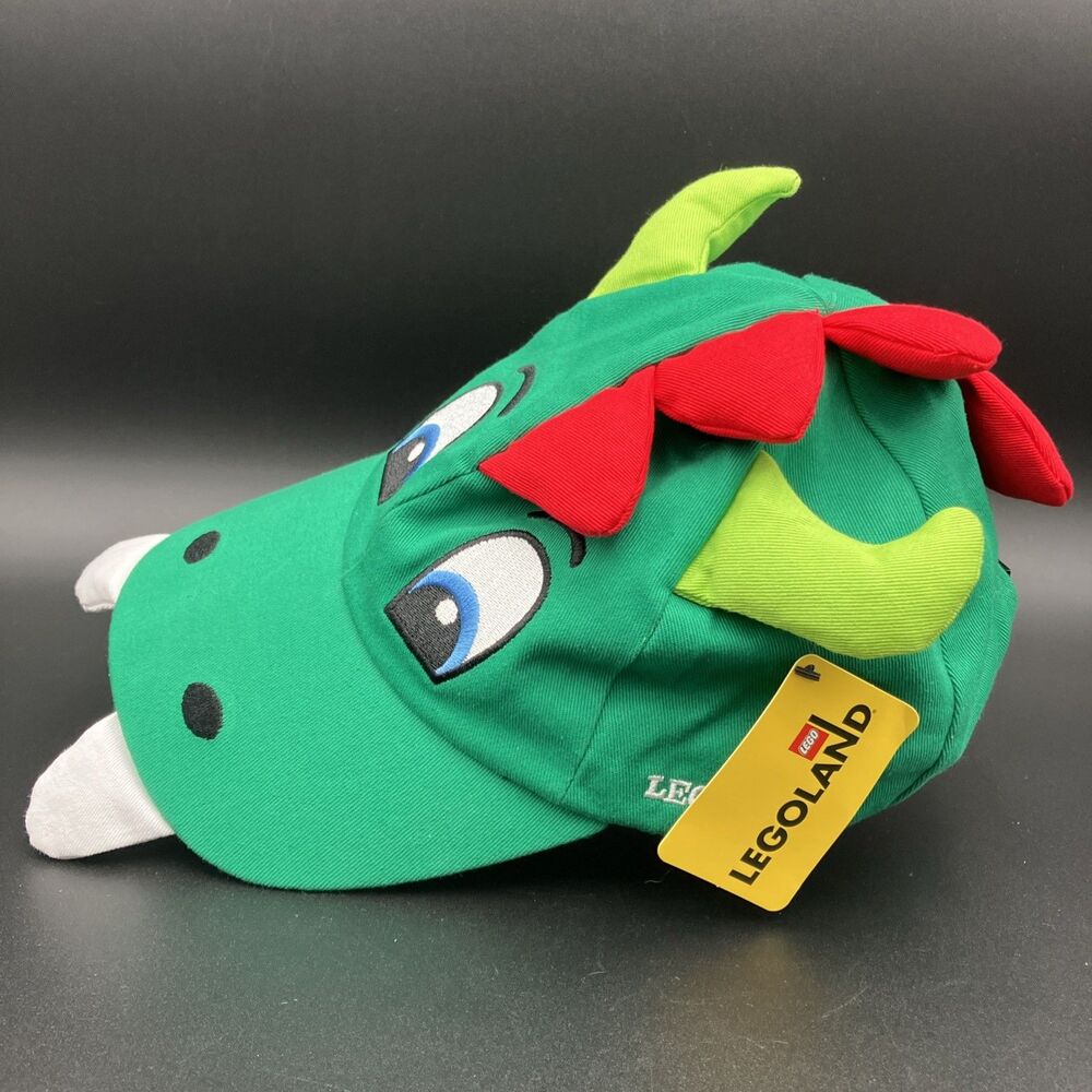 LEGO Legoland Dragon Youth Strapback Cap Green NWT 2022 Dragon Hat - Picture 3 of 9